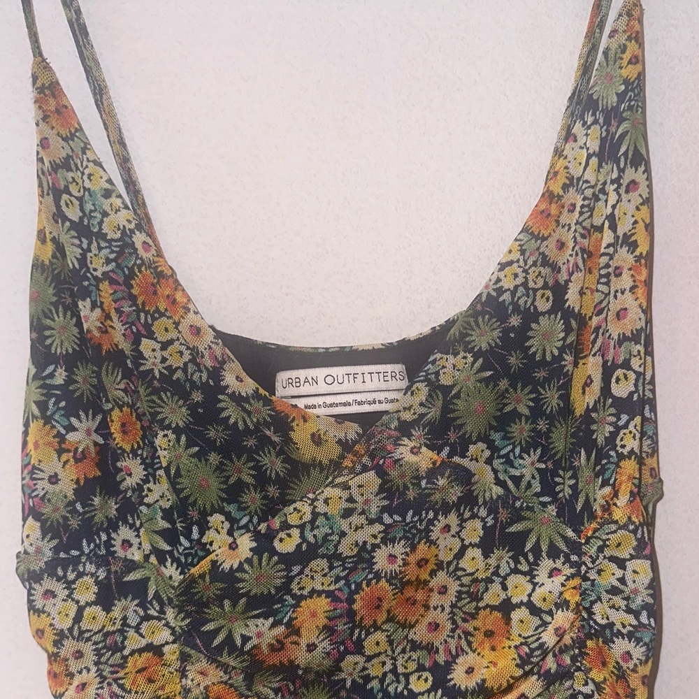 FLORAL cocktail dress - Urban Outfitters